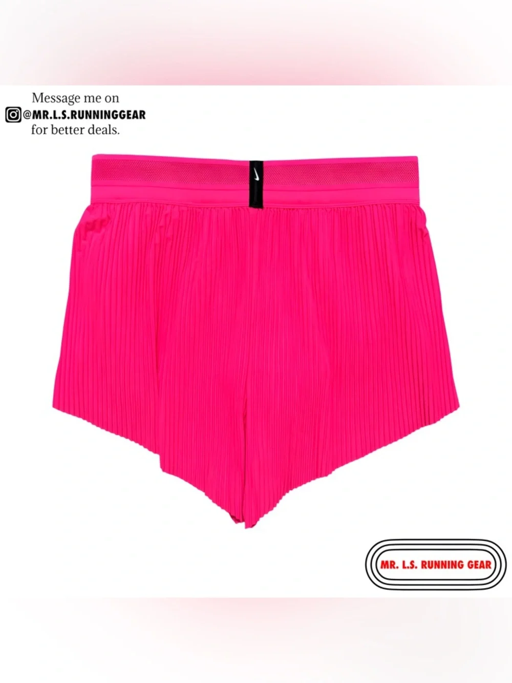Nike AeroSwift Dri-FIT ADV Mid-Rise 3" Brief-Lined Running Shorts FN2328-645 - Picture 8 of 8